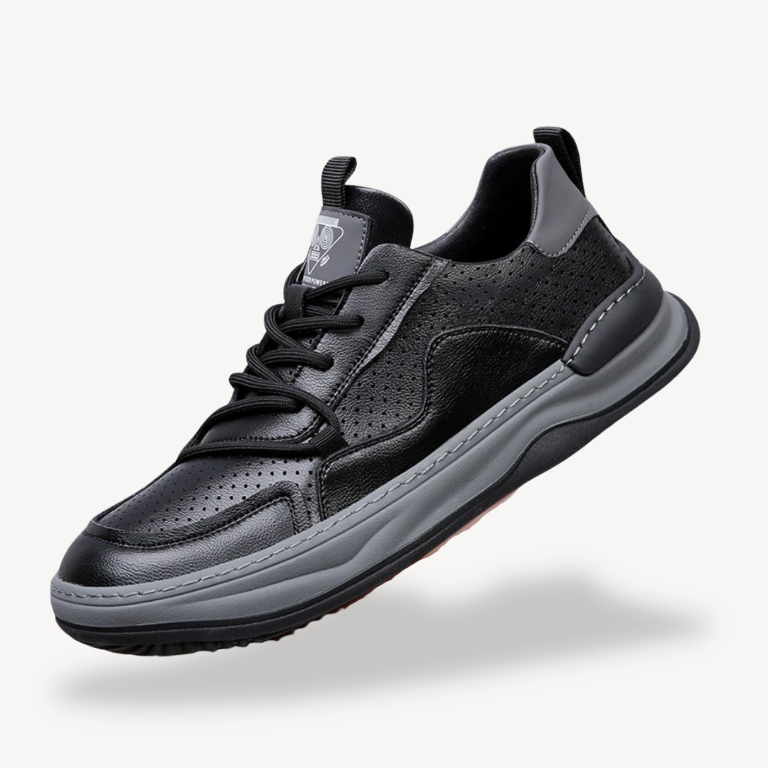 Elarova | Atmungsaktive Lederschuhe für Herren