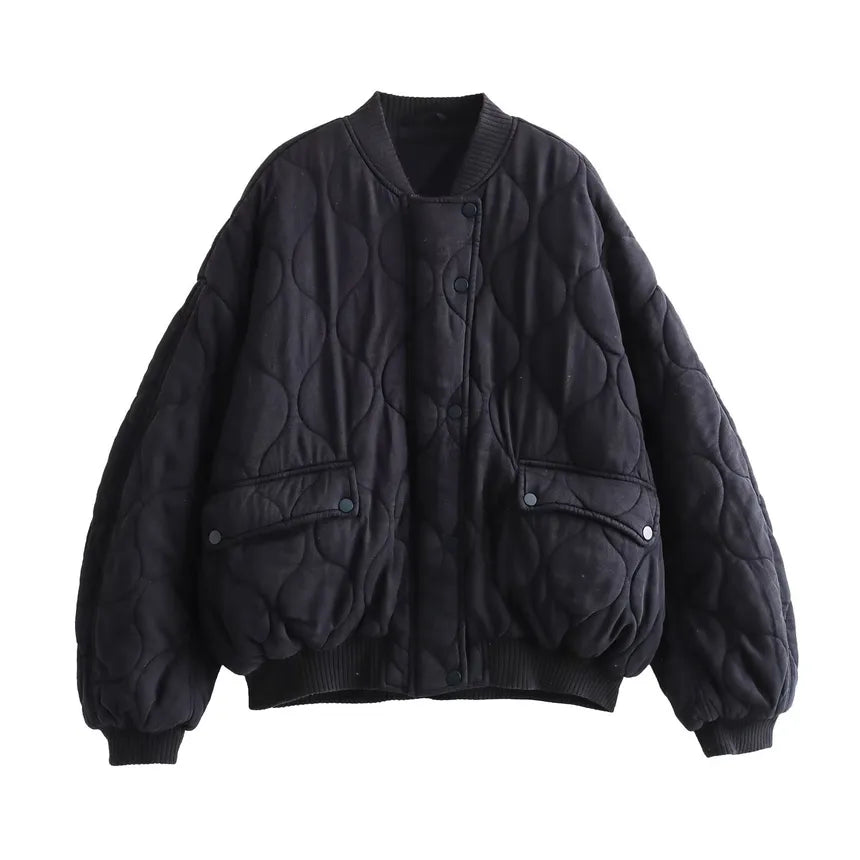 Elarova | Baumwolljacke mit Rundhalsausschnitt
