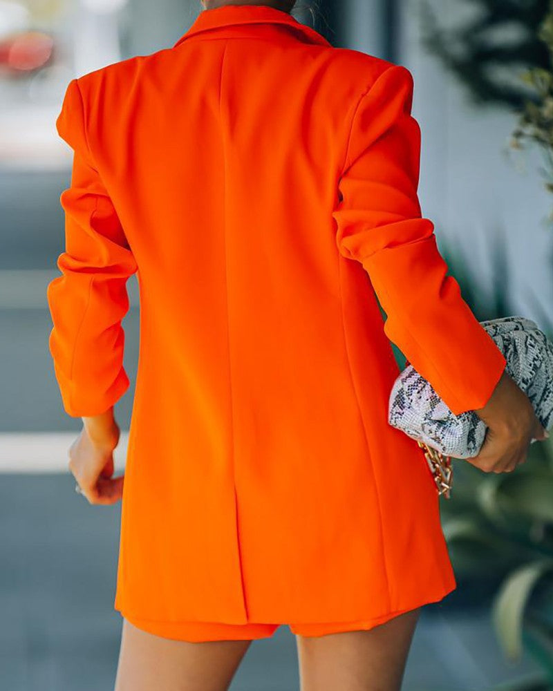 Elarova | Blazer und Shorts Set für Damen