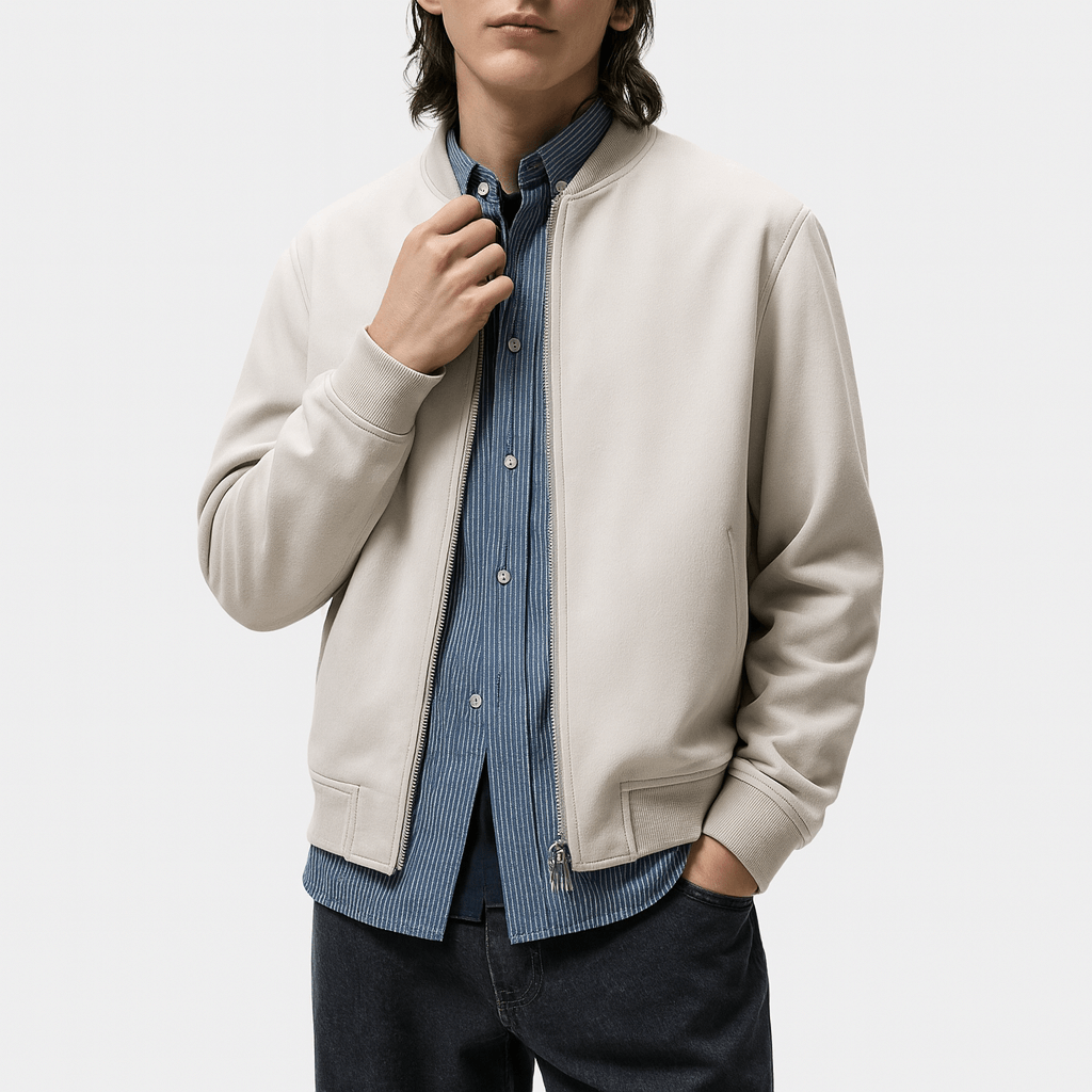 Elarova | Bomberjacke aus Leder