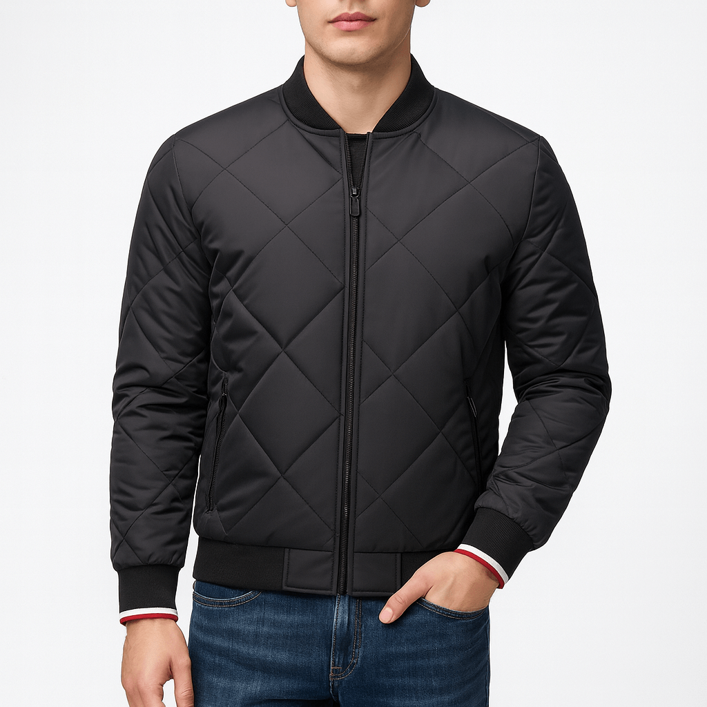 Elarova | Bomberjacke mit Rautensteppung