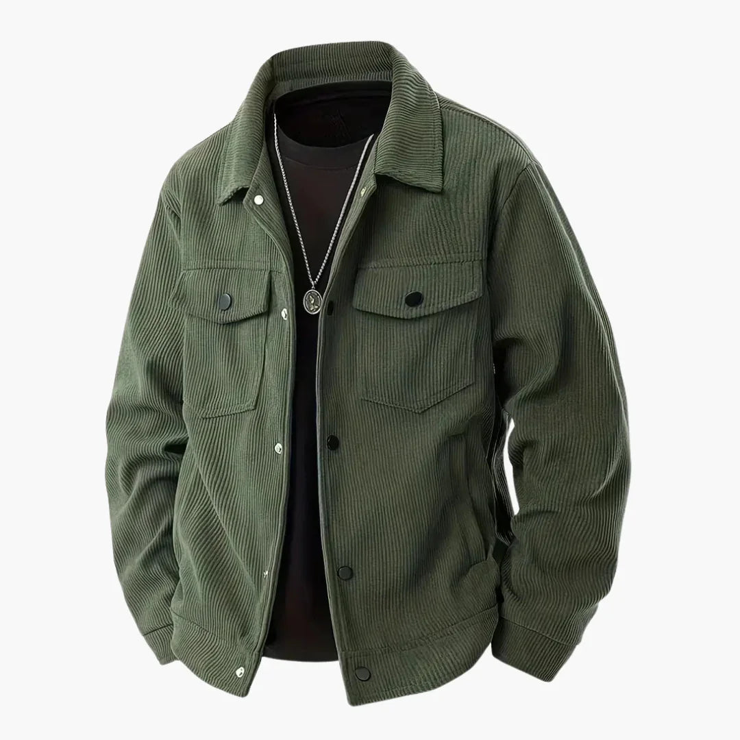 Elarova | Cord Bomberjacke für Herren