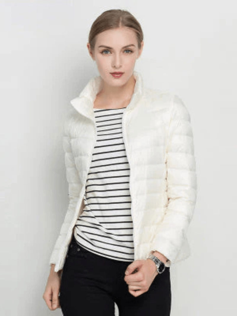 Elarova | Damen-Steppjacke in schmaler Passform