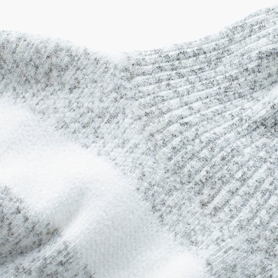 Elarova | Damen pullover mit Rollkragen und gestreifter Oberfläche