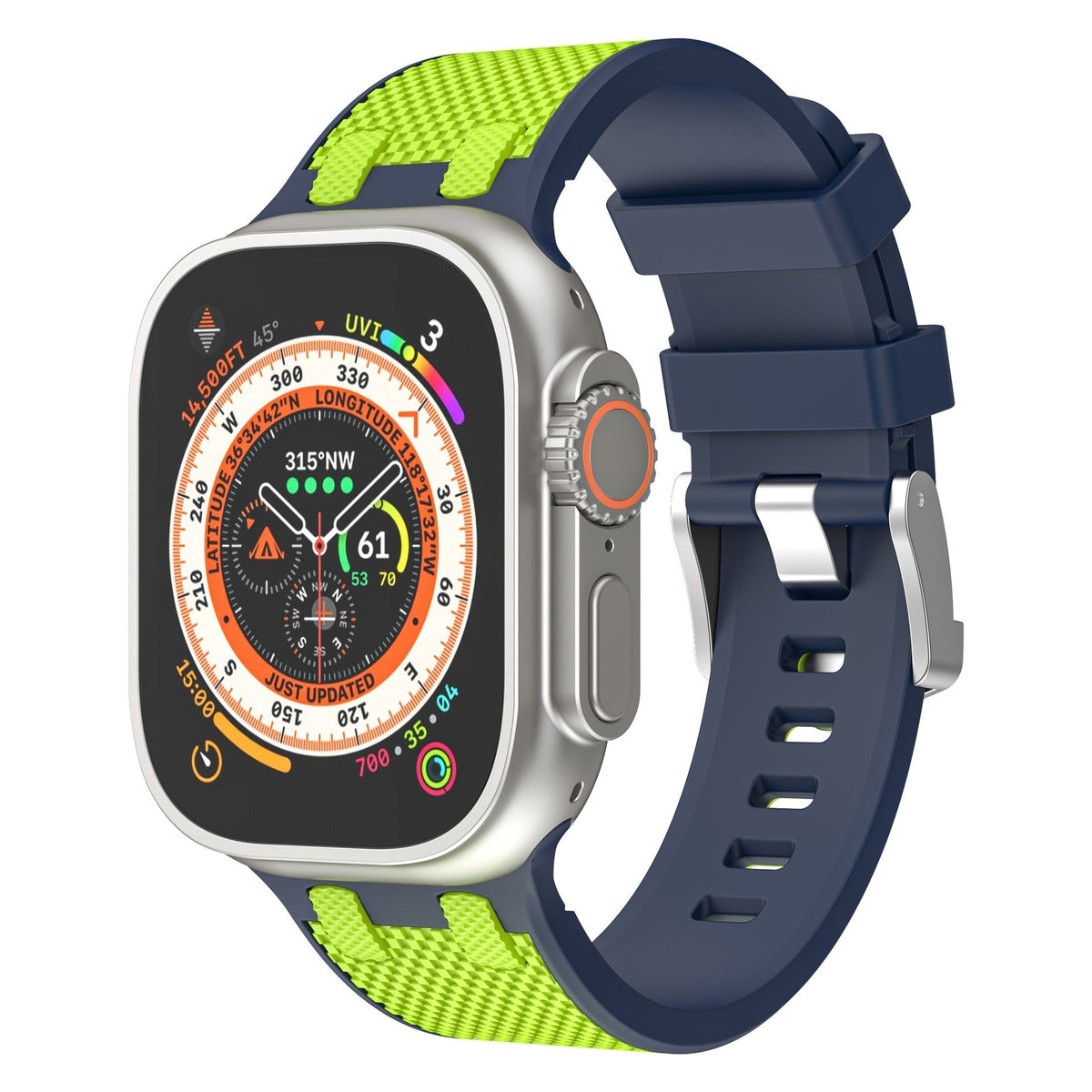 Elarova | Doppelte Farblich Passende Silikonband Für Apple Watch