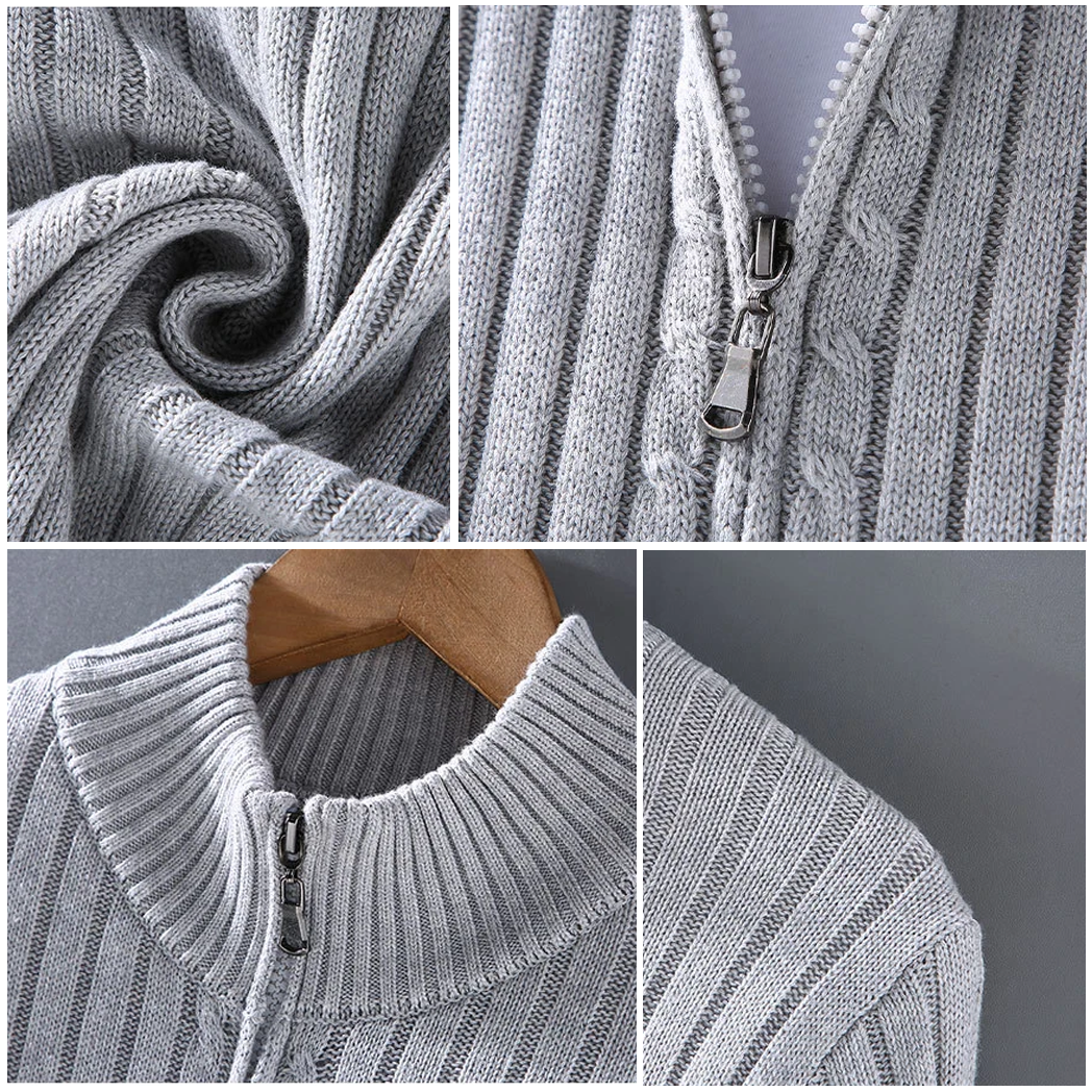 Elarova | Eleganter Cardigan für Herren