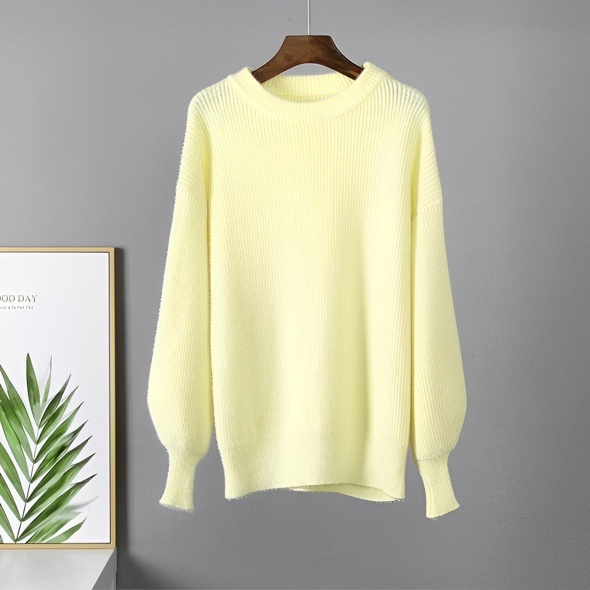 Elarova | Eleganter Kaschmir|Strickpullover