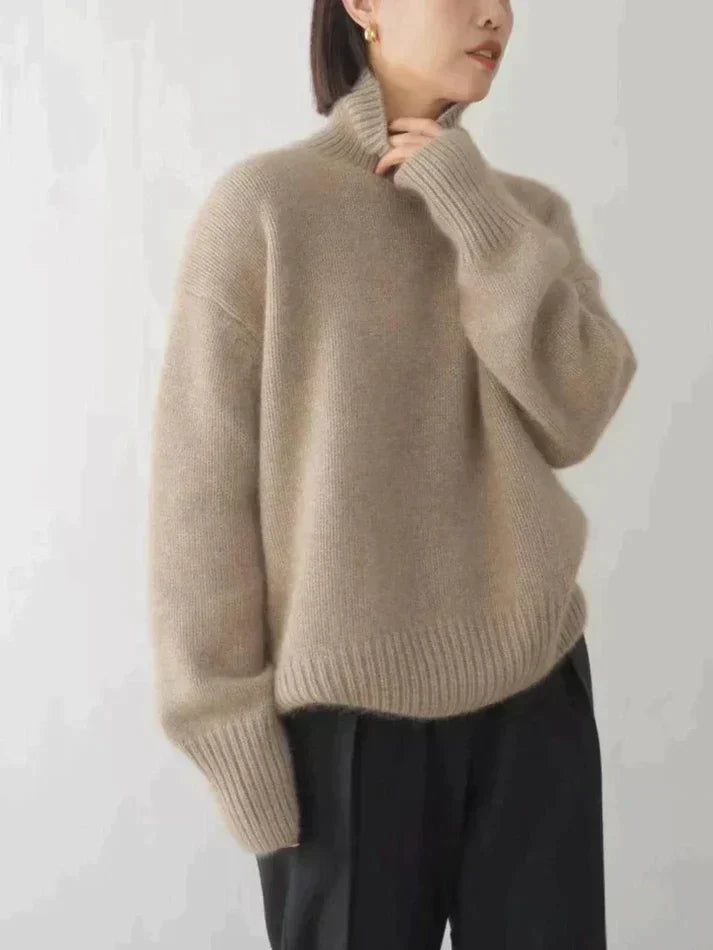 Elarova | Eleganter Rollkragenpullover