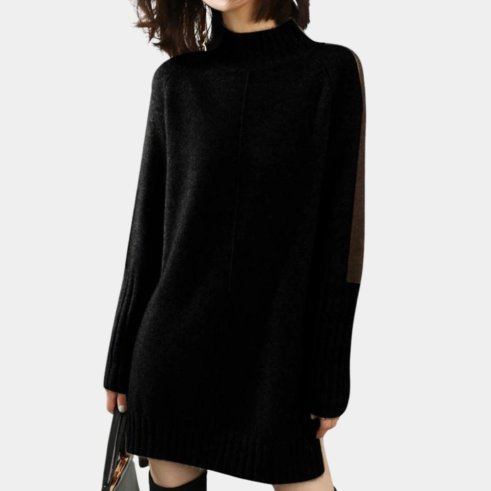 Elarova | Eleganter Und Lockerer Samtpullover