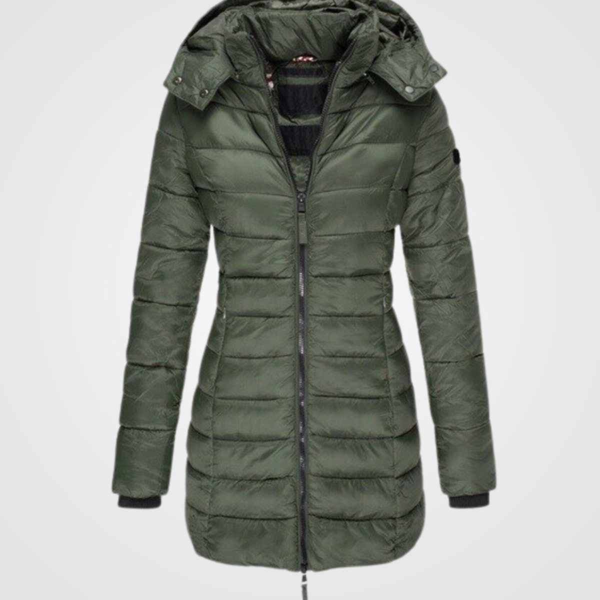 Elarova | Eleganter urbaner Stil Wintermantel für Damen mit Stehkragen