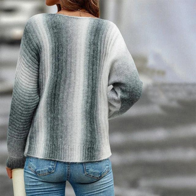 Elarova | FarbverlaufStrickpullover für Damen