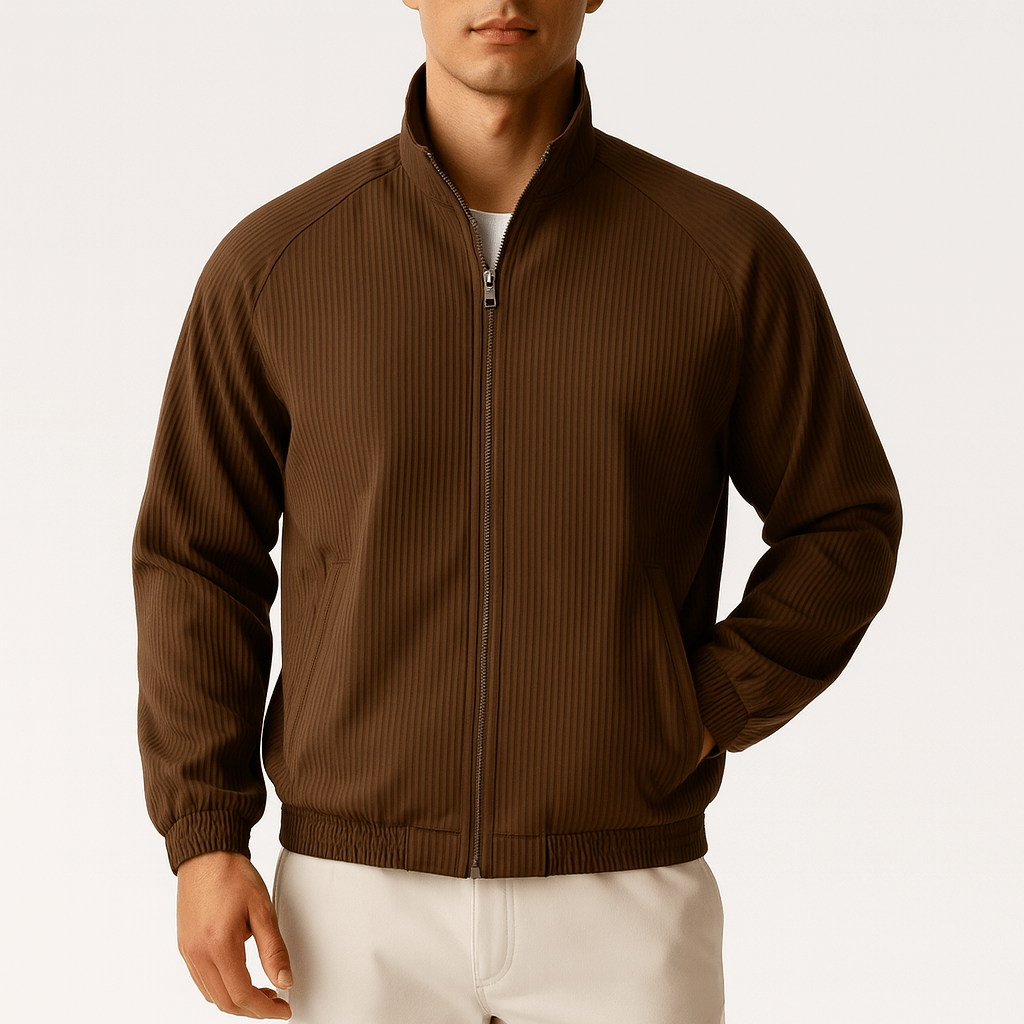 Elarova | Gerippte Freizeitjacke