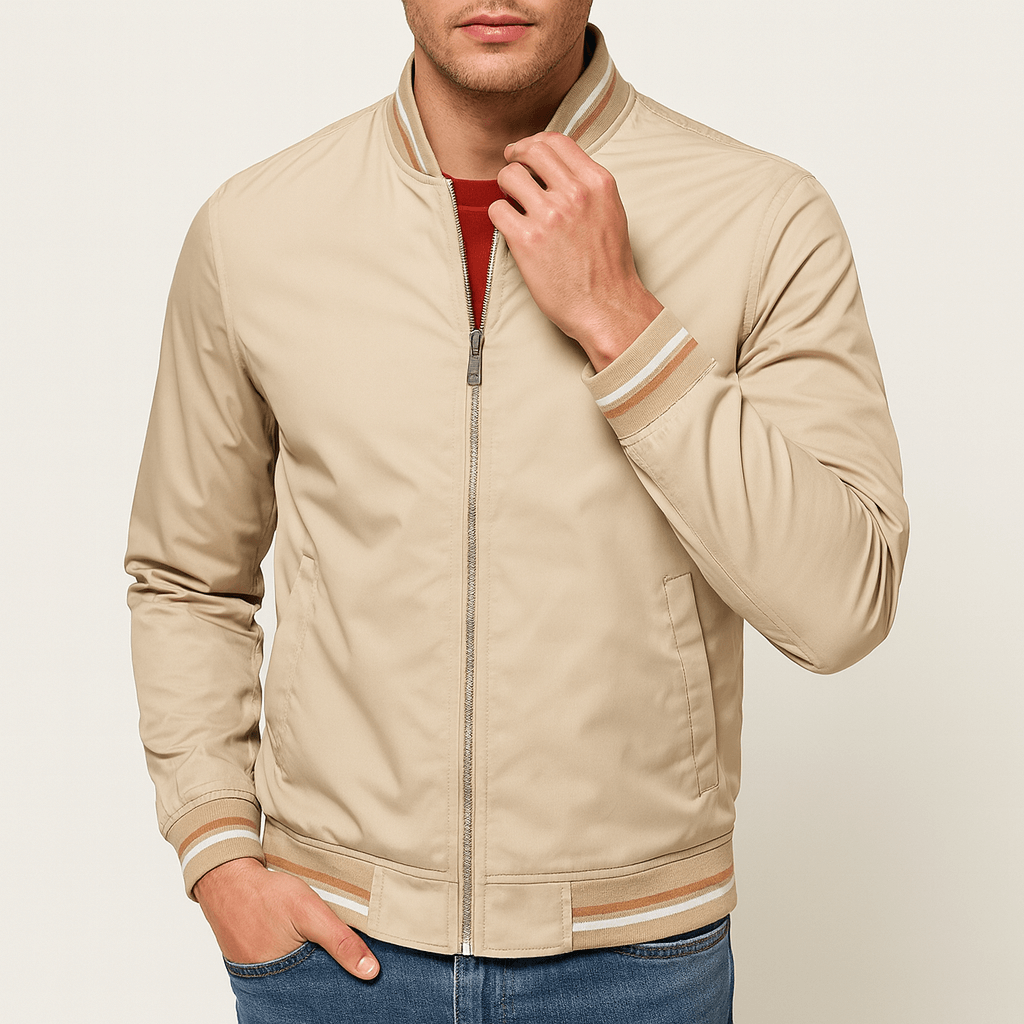 Elarova | Gestreifte Bomberjacke