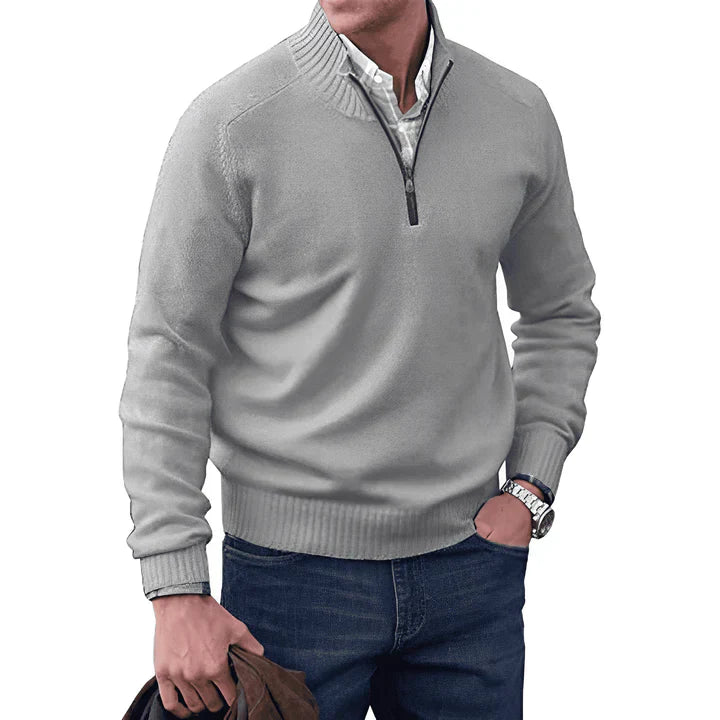 Elarova | Half-Zip Pullover für Herren