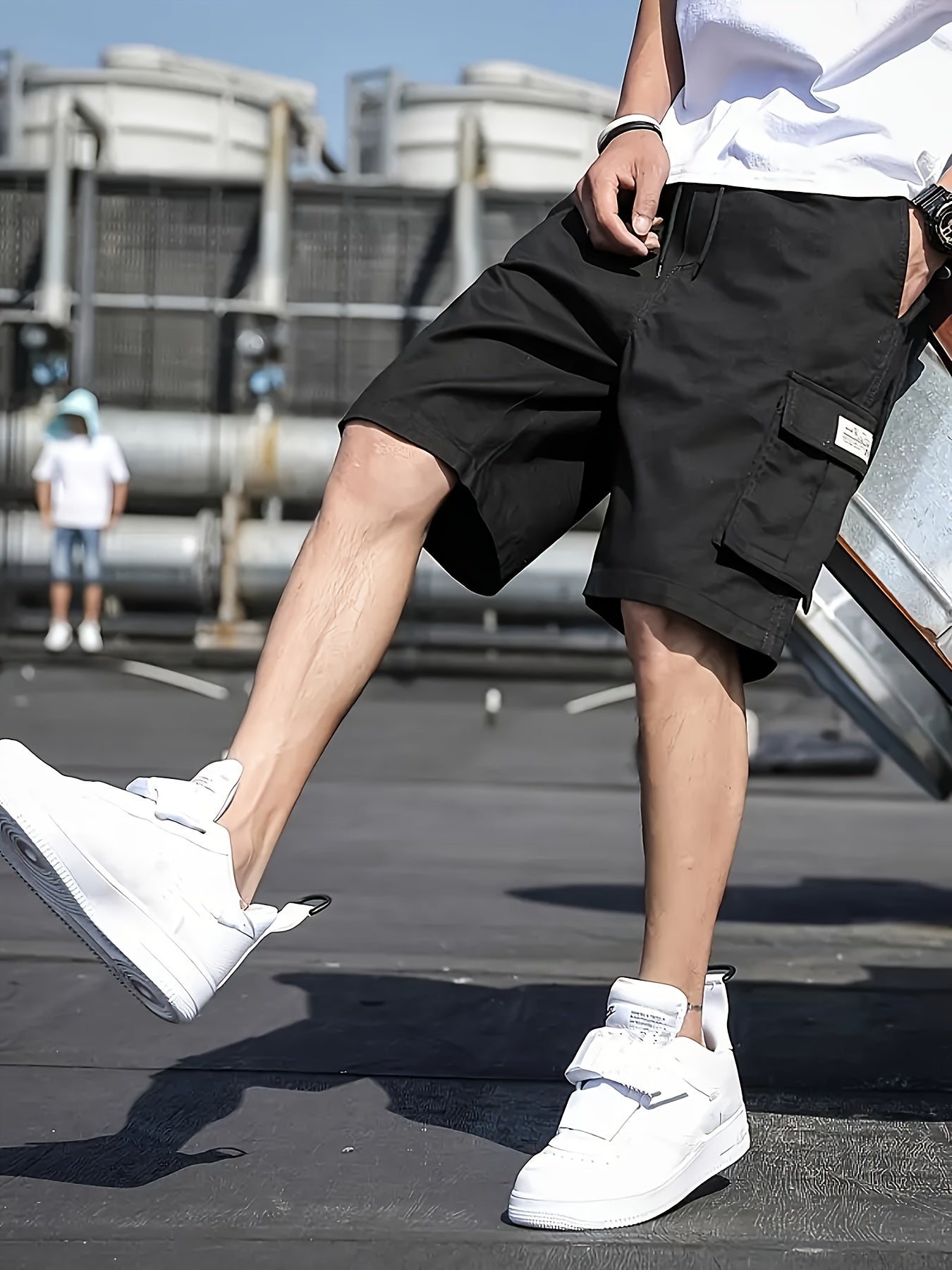 Elarova | Herren Cargo Shorts
