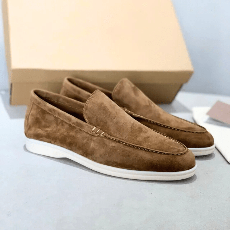 Elarova | Herren Schuhe Wildleder Slipper Elegant & Klassisches Design