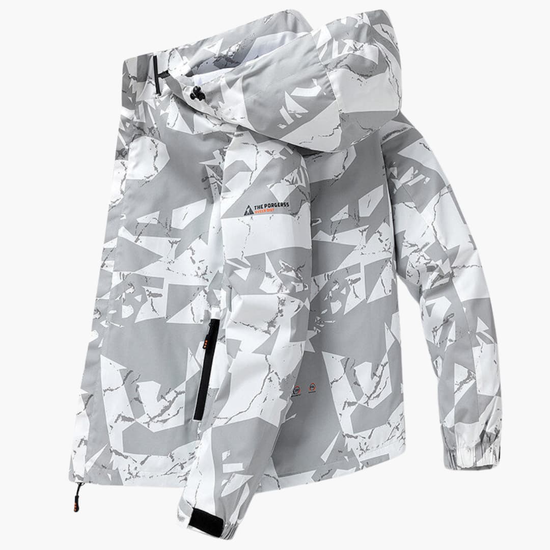 Elarova | Herren Skijacke mit Kapuze und modernem Schnitt