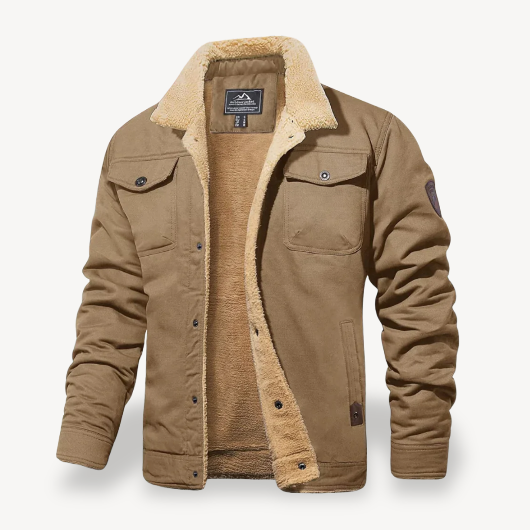 Elarova | Herrenjacke mit Fleecefutter