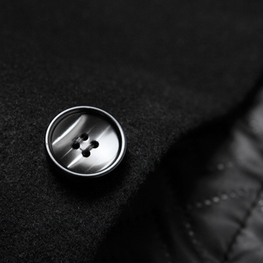 Elarova | Herrenmantel - Wintermantel aus Wollmischung