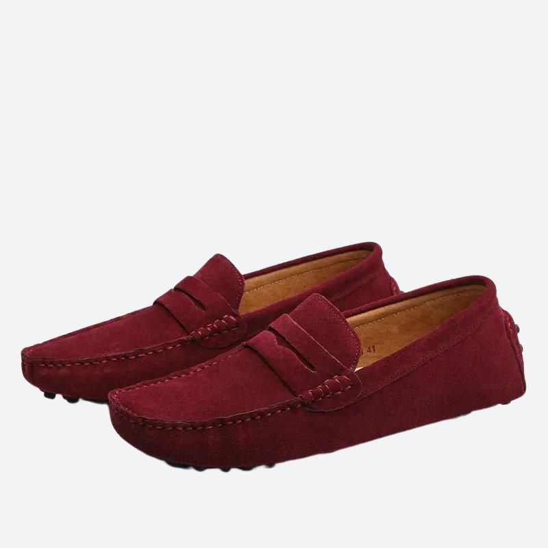 Elarova | Italienische Wildleder Slipper