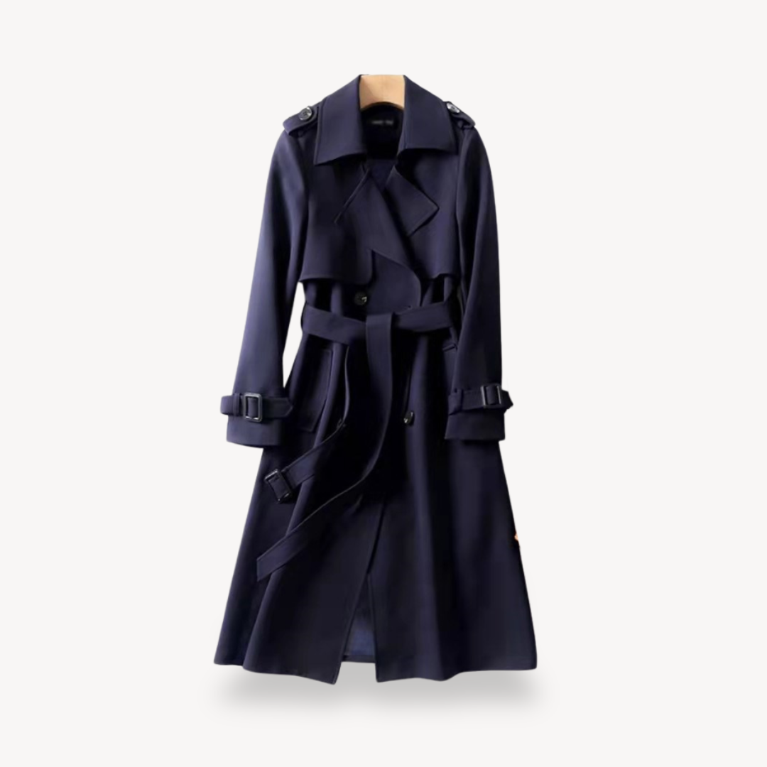 Elarova | Klassische Trenchcoat-Jacke für Damen