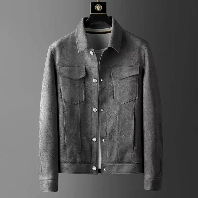 Elarova | Klassische Wildlederjacke