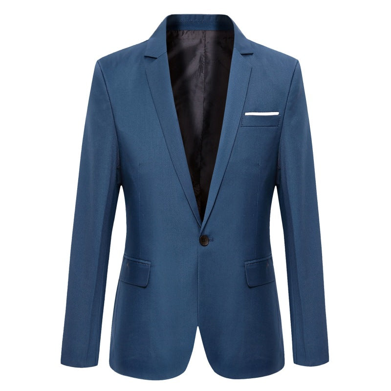 Elarova | Klassischer Blazer in Schmaler Passform Für Herren