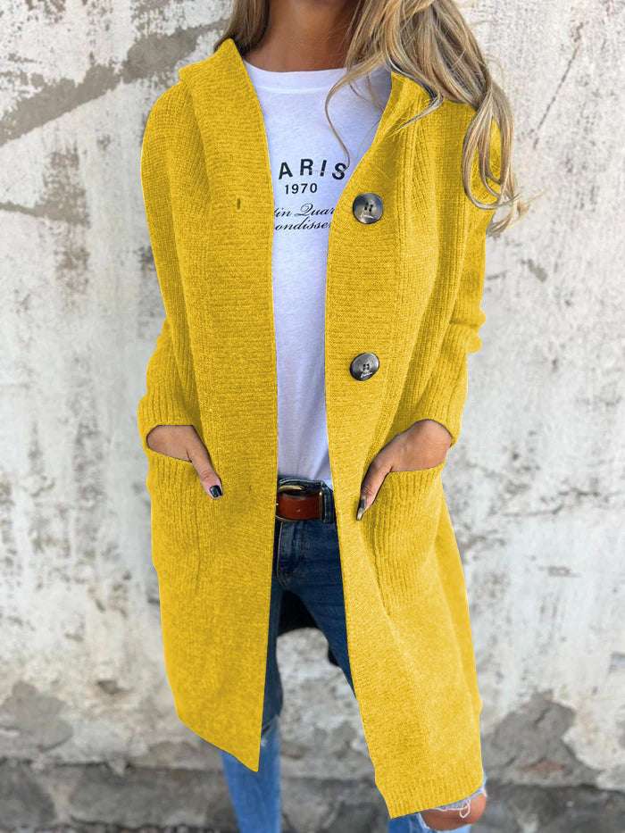 Elarova | Lange Und Bequeme Strickjacke