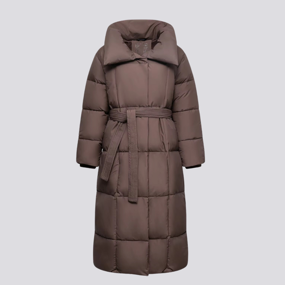 Elarova | Lange Winter-Pufferjacke für Damen