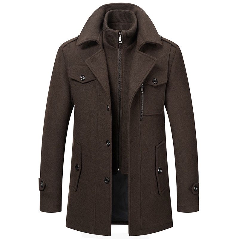 Elarova | Lange elegante Herrenjacke
