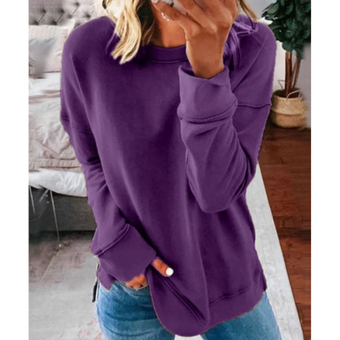 Elarova | Lässiger Plus Size Pullover Für Frauen