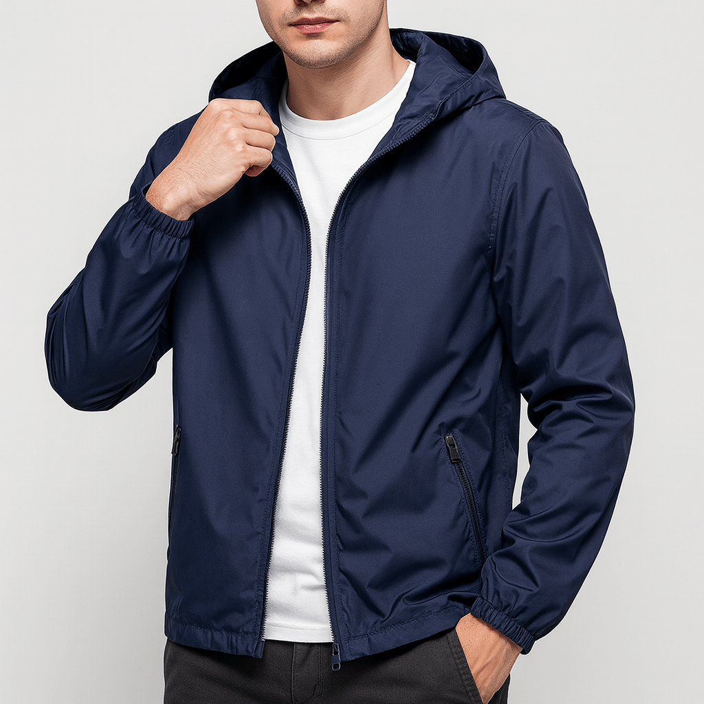 Elarova | Leichte, wasserdichte Windjacke mit Kapuze