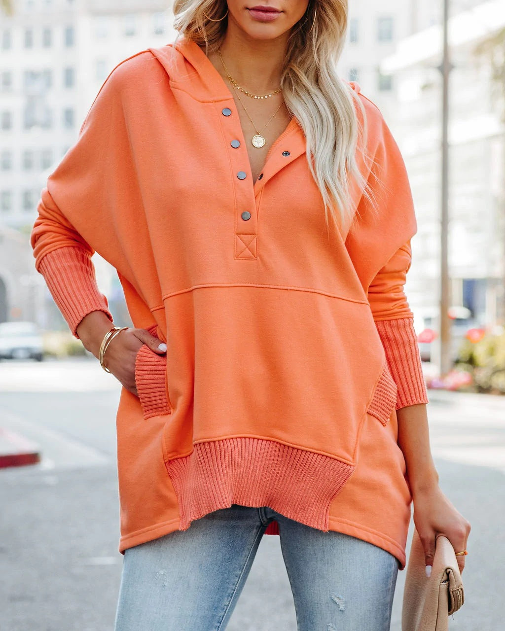Elarova | Loving My Life Hoodie Tunika