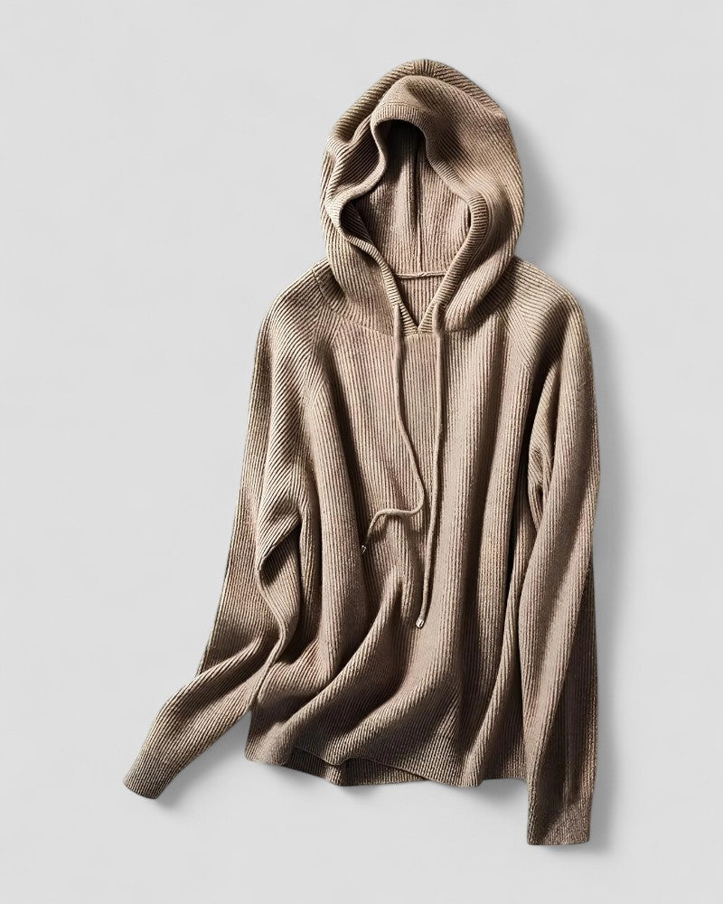 Elarova | Modischer Fleece-Kapuzenpullover für Damen