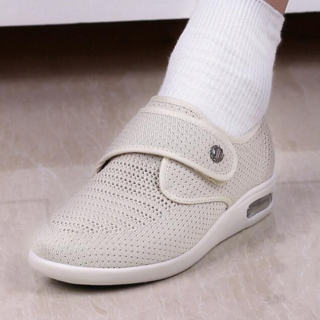 Elarova | Nanccy Plus Größe Weit Diabetiker für Geschwollene Füße Breite Schuhe