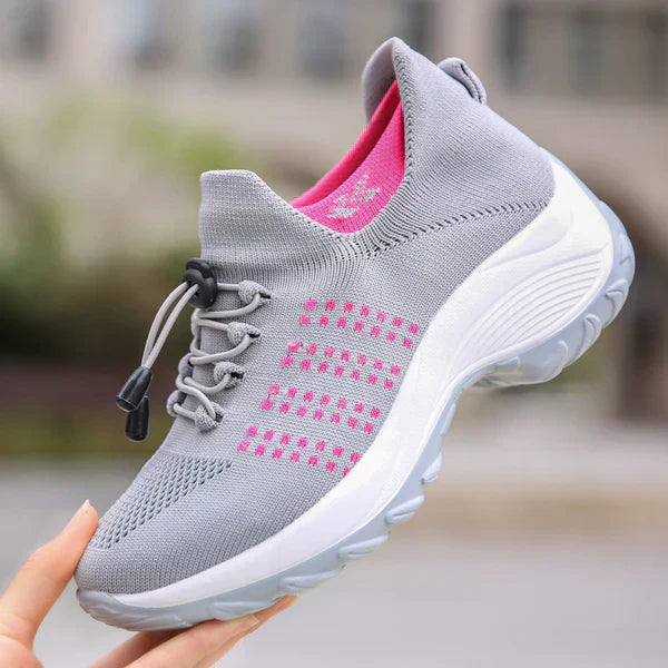 Elarova | Orthopädische Schuhe Sofortige Schmerztherapie bei Plantarfasziitis Dehnbares gestricktes TStoff