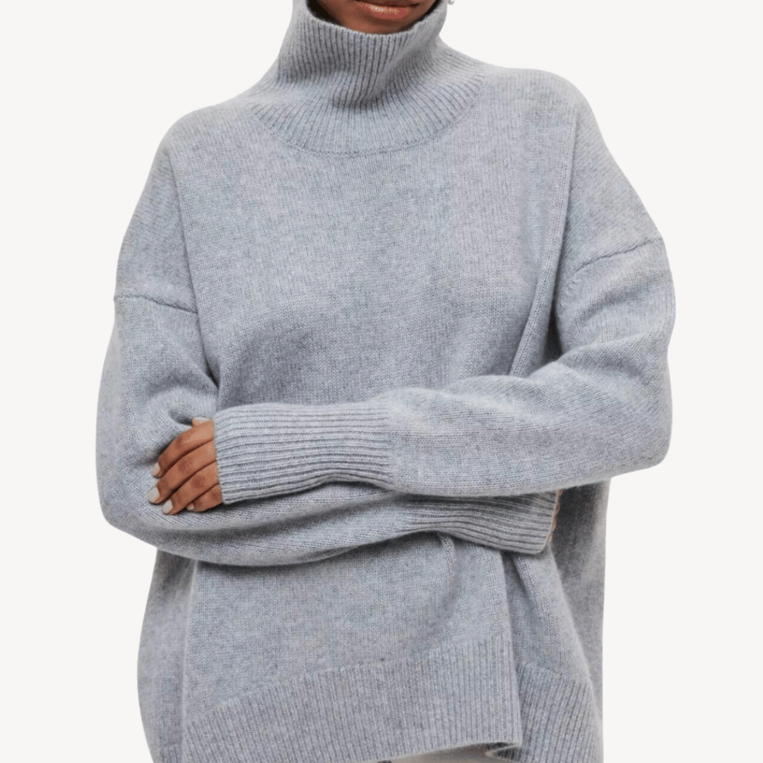 Elarova | Oversize-Rollkragenpullover für Damen