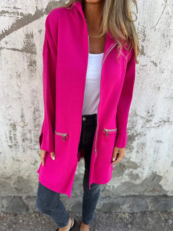 Elarova | Reißverschluss-Hoodie-Jacke-Set