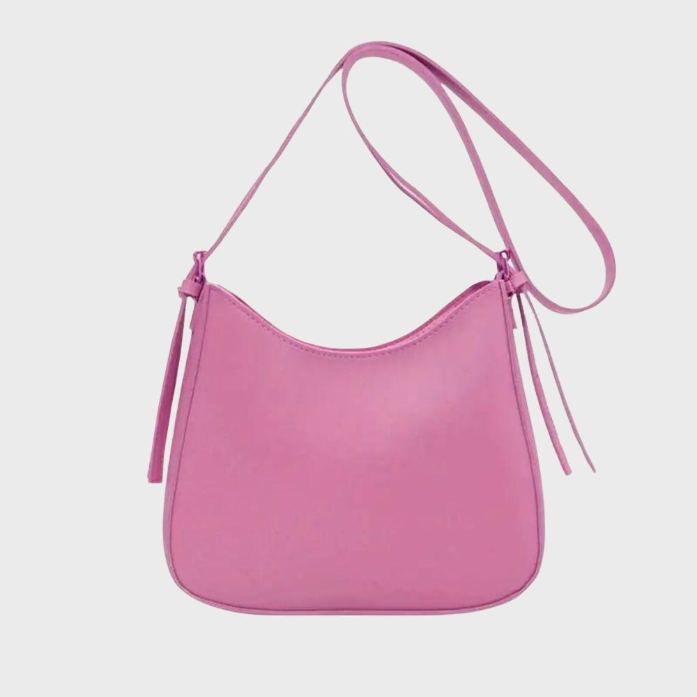 Elarova | Reißverschluss Klein Schultertasche Kunstledertasche