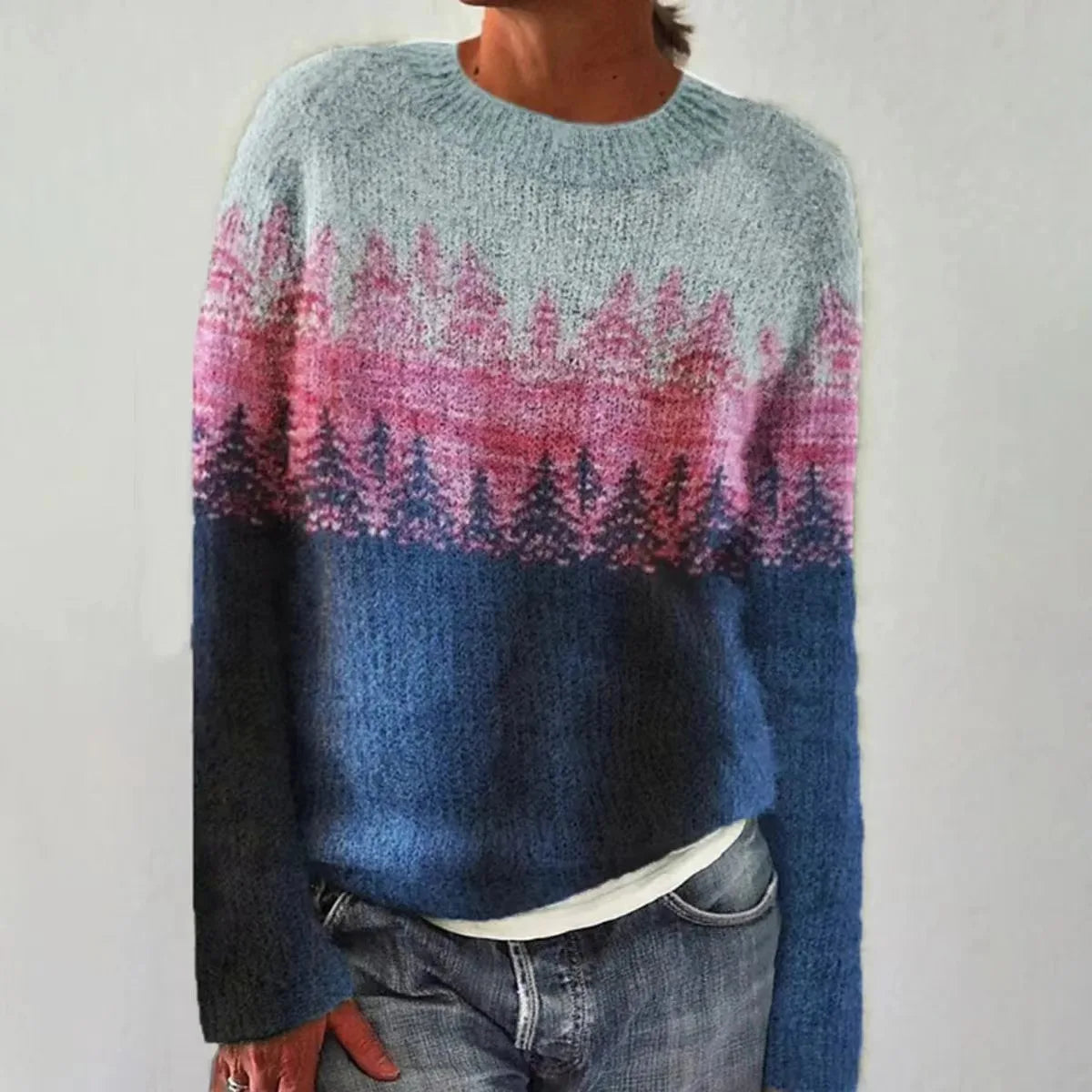 Elarova | Retro Herbstpullover