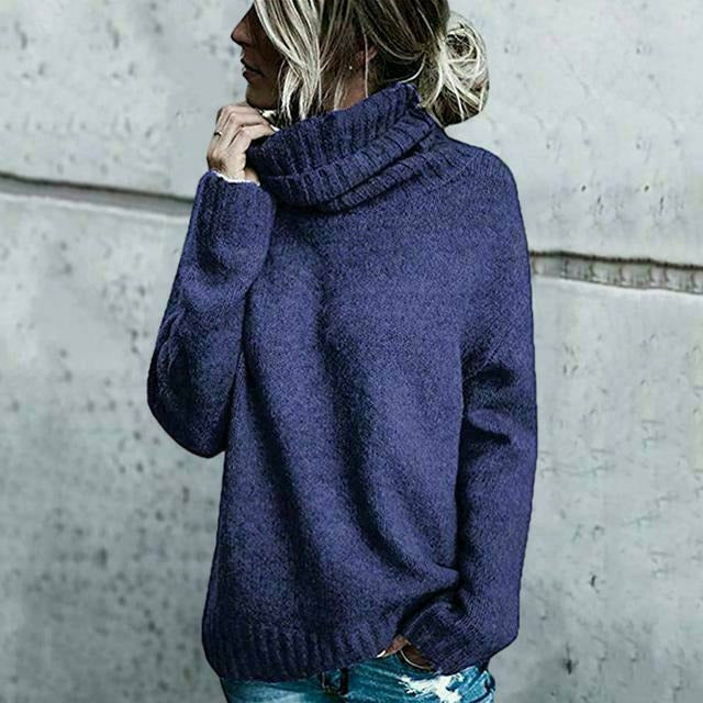 Elarova | Rollkragen Strickpullover
