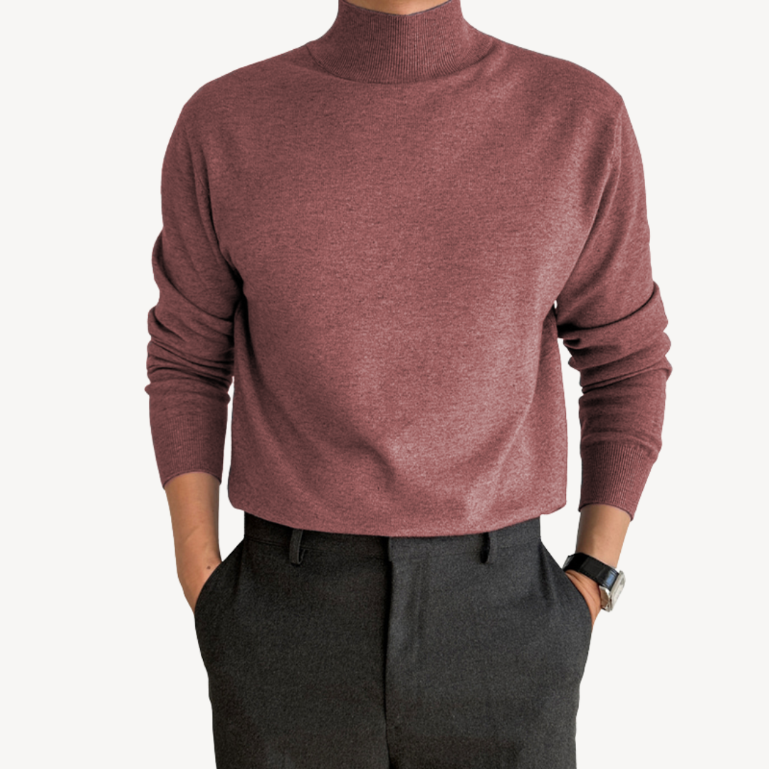 Elarova | Rollkragenpullover aus Kaschmirmischung für Herren