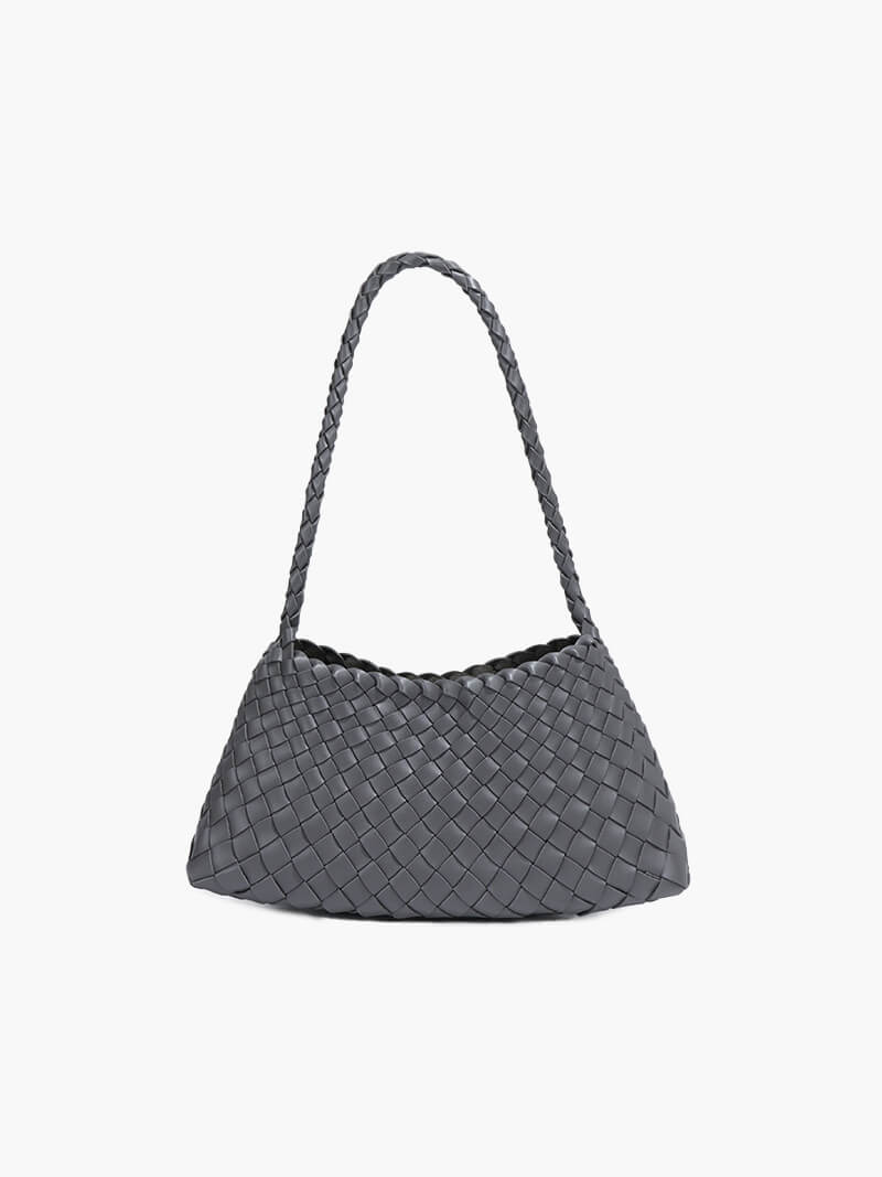 Elarova | Schultertasche Mit Geflochtenem Design