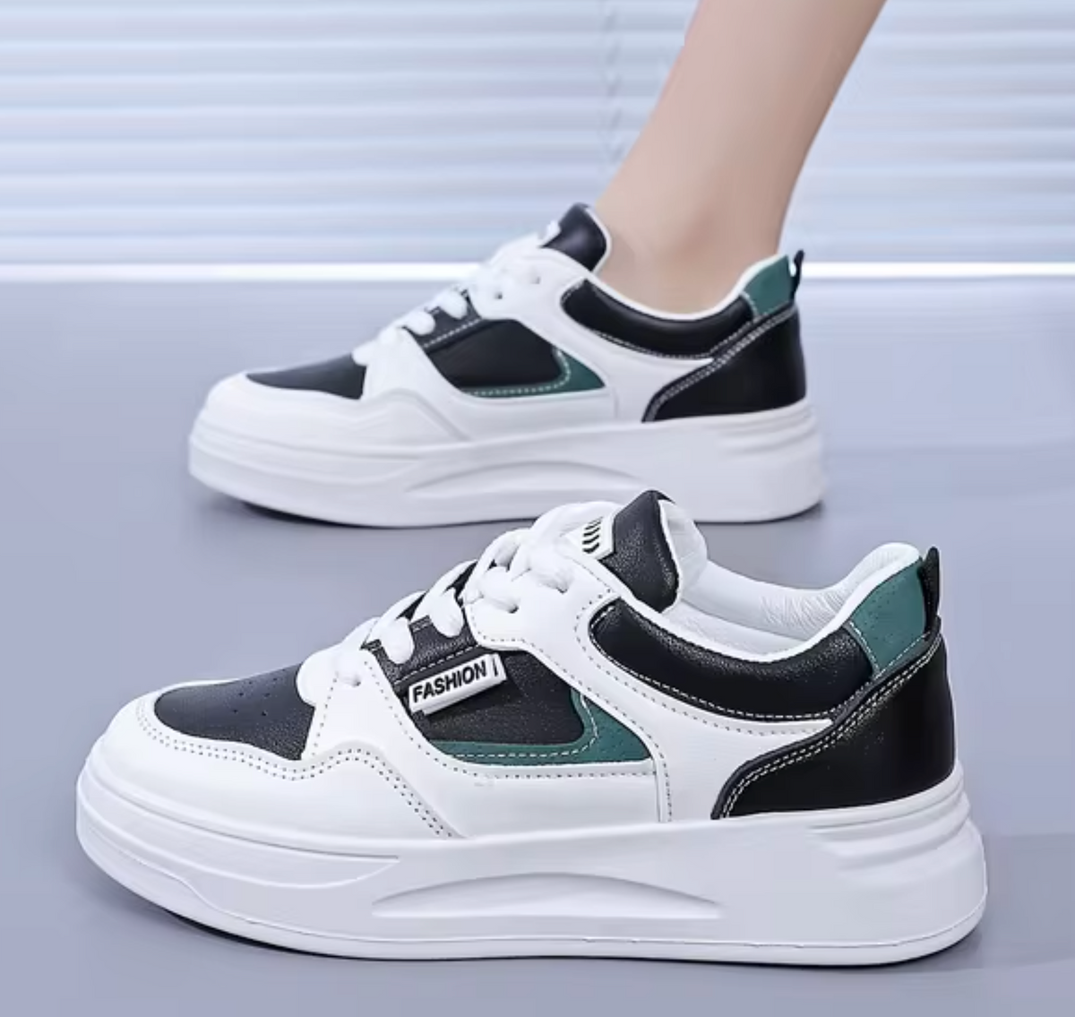 Elarova | Sneakers Mit Dicker Sohle
