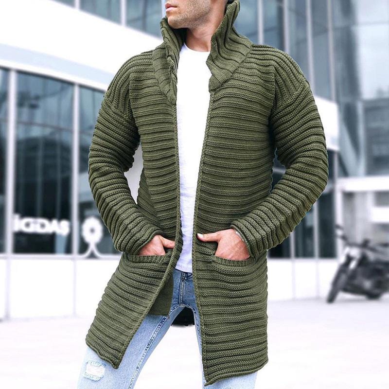 Elarova | Strickjacke mit Stehkragen