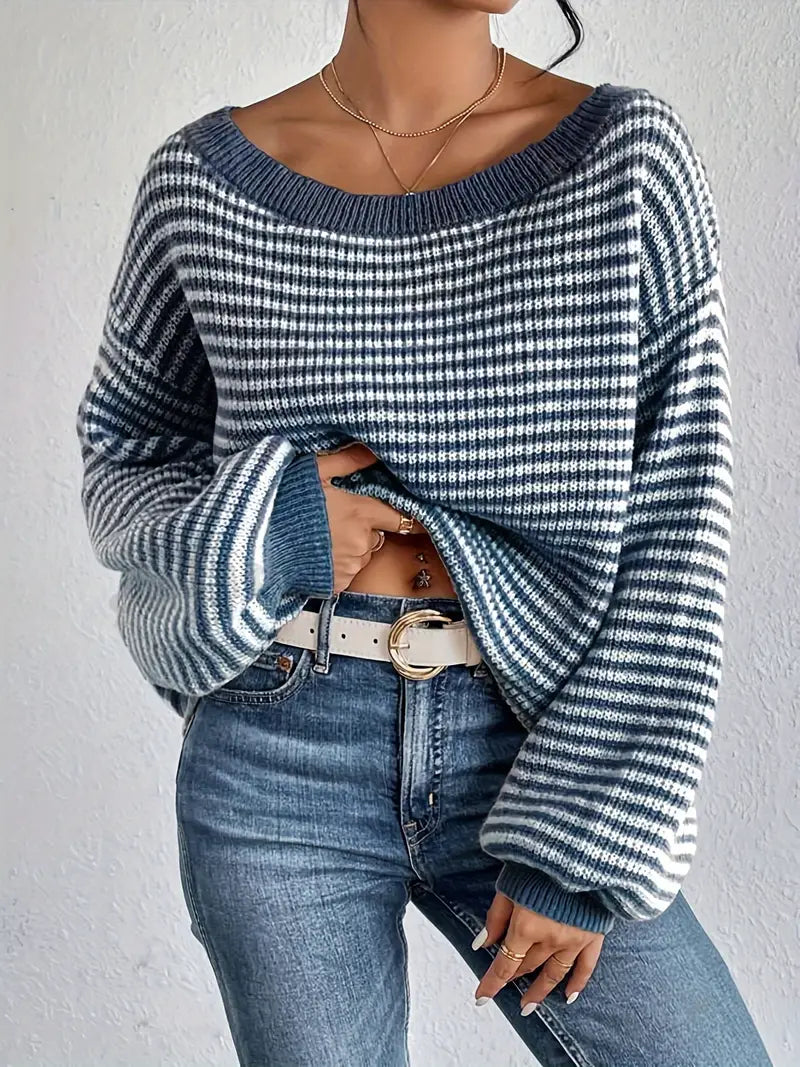 Elarova | Strickpullover mit lockerer Passform