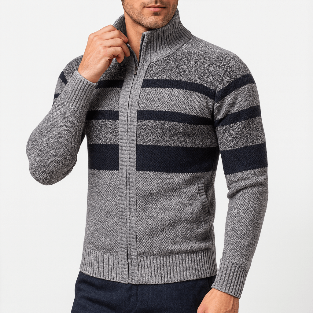 Elarova | Strukturierte Strickjacke