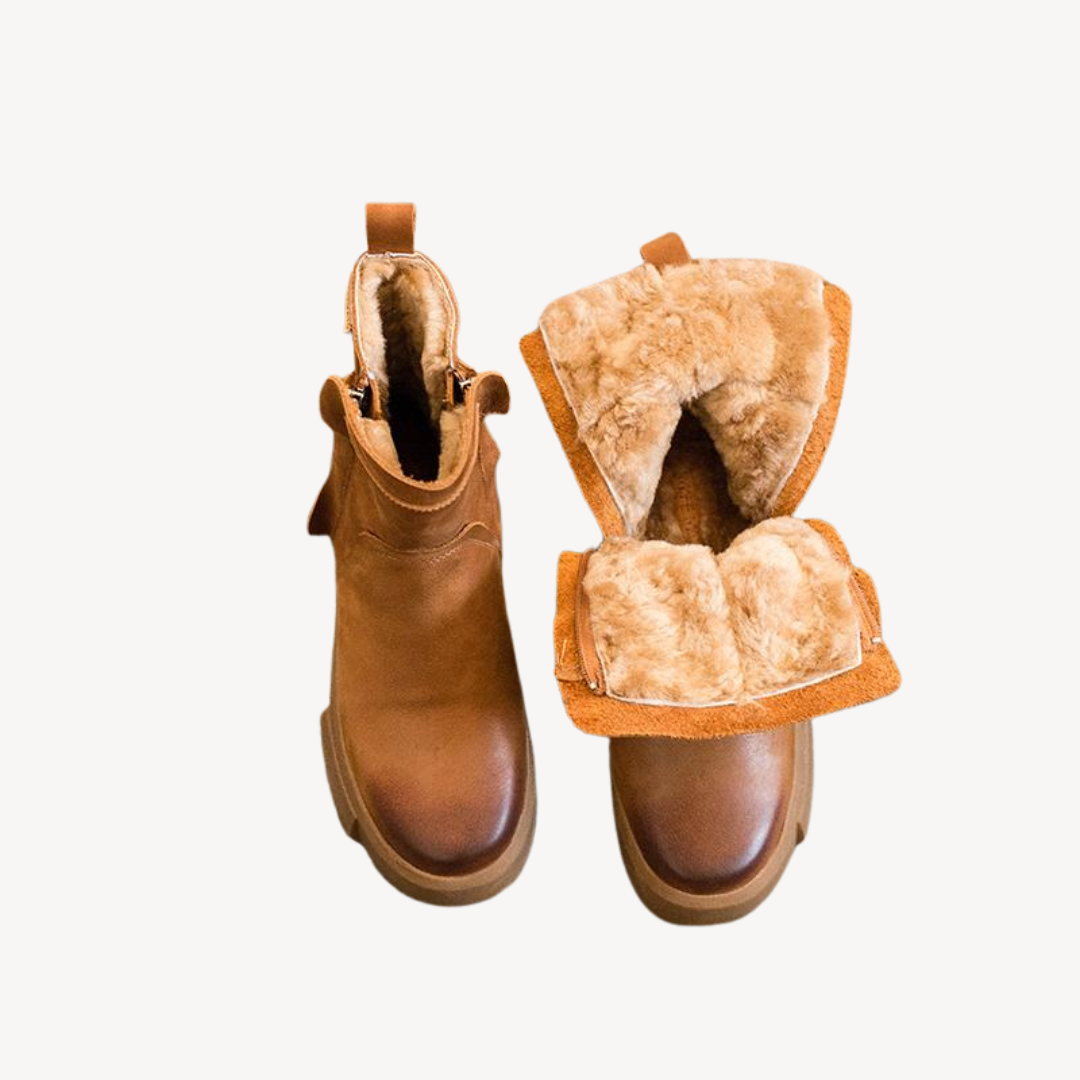 Elarova | Warme Winterstiefel mit Fleecefutter für Damen