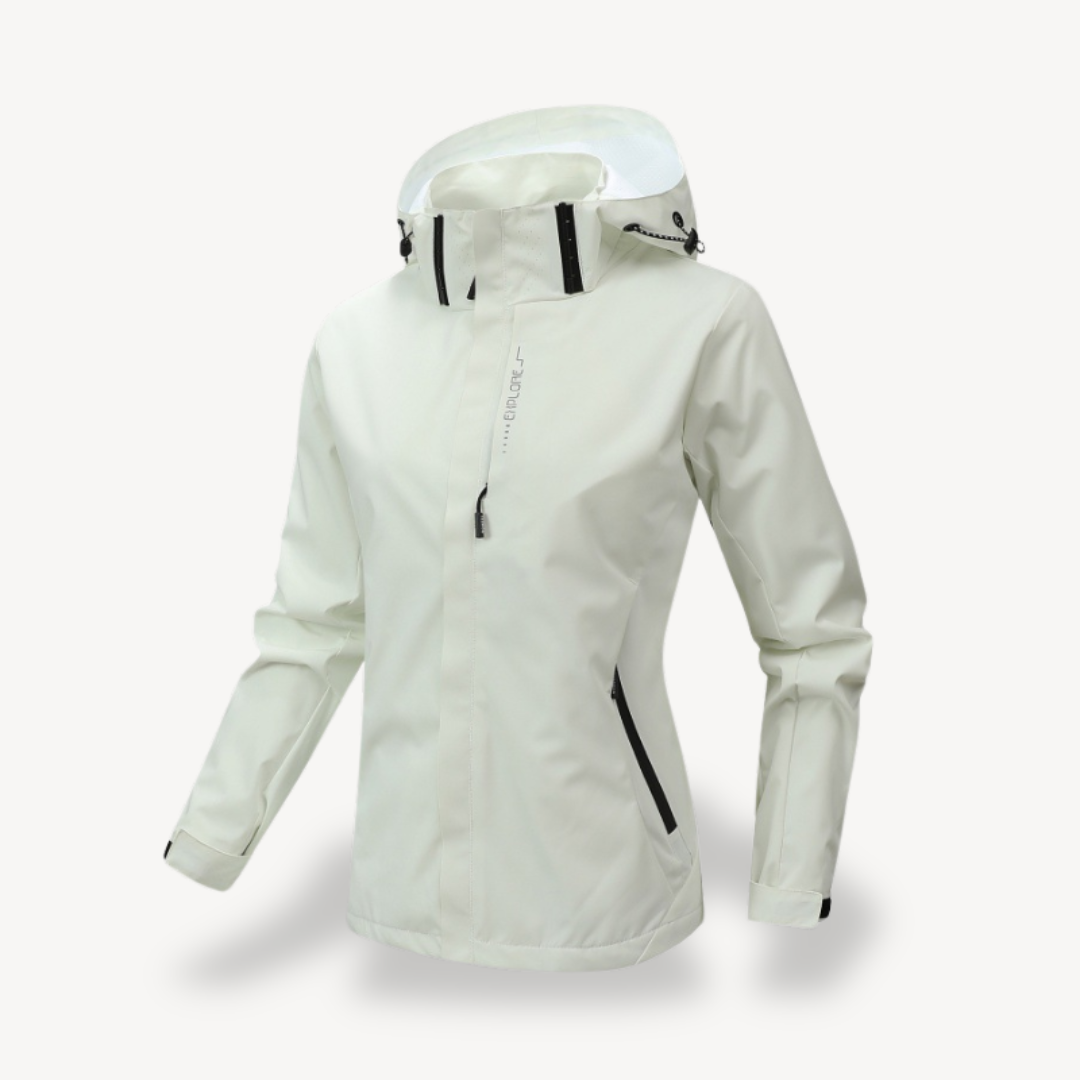 Elarova | Wasserabweisende Windbreaker-Wanderjacke für Damen