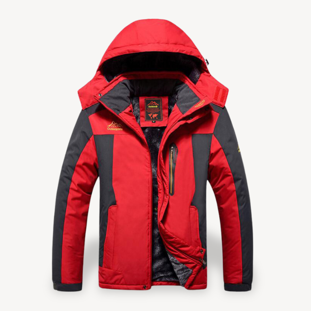 Elarova | Wasserdichte Fleece-Skijacke für Herren